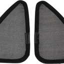 2Pcs Car Window Sunshade Rear Triangular Window Net 160x230mm Sunshade Replacement Part Compatible with Tesla Model 3 2017-2020