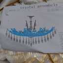 ziidoo Modern Lights Gold Crystal Chandelier 33.5 inch LED 12 Lamps Tree Branch Raindrop Hanging Pendant Ceiling Light Fixture Chandeliers for Living, Dining Room, Kitchen Island, Bedroom