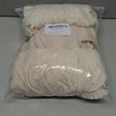 H.VERSAILTEX Velvet Stretch Couch Cushion Cover Plush Cushion Slipcover for Chair Loveseat Sofa Cushion Furniture Protector Seat Cushion Sofa Cover (3 Piece Sofa Cushion Covers, Ivory)