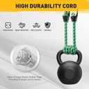 Bungee Cords Heavy Duty Outdoor: 20 Pcs Premium Rubber Bungee Cords with Hooks in a Storage Jar Includes 10", 18", 24", 30", 36", 48" Bungee Cord for Camping, Tent, Fastening Items
