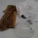 Halloween Decorations Outdoor - 5FT Large Hanging Ghost Swing with Remote Control String Lights & Upgraded Sheet, Scary Ghost Halloween Party Decor Outside for Tree Porch Yard Garden Lawn