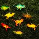 10 LED Dinosaur String Light for Kids Christmas Fairy Lights Children's Room Lights Children Gift (Assorted Color)