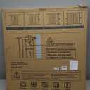 Cumbor 29.7-40.6" Baby Gate for Stairs, Mom's Choice Awards Winner-Dog Gate for Doorways, Pressure Mounted Auto-Close Pet Gates for Dogs Indoor, Safety Child Gate with Easy Walk Thru Door, White