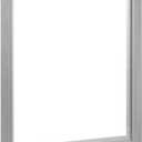 Canvas Floater Frame for 24x30 Oil Paintings, DIY Metal Floating Frame with 1.5 Deep for Stretched Canvas Art Prints Landscape Portrait, Horizontal or Vertical Display (Silver)