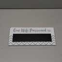 12x5 Greatfull/WiFi Password Plaq