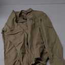 TACVASEN Men's Tactical Shirts Long Sleeve Quick Dry Breathable Button Down Fishing Work Safari Hiking Camping Hunting (Large, Khaki)