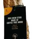 Canophera Coffee Wood Dog chew Sticks for Regular chewers - Size Large