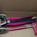 3 Wheel Scooters for Kids, Kick Scooter for Toddlers 3-6 Years Old, Boys and Girls Scooter with Light Up Wheels, Mini Scooter for Children (Pink)
