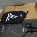 TENVINA Pickleball Paddles, Multi-Layer T700SC Textured Carbon Fiber Pickleball Paddle, 4-Types of Shapes and Thicknesses, Strong Spin & Power Surface of USAPA Approved Pickle Ball Paddle (Carbon-Elongated-16MM Control)