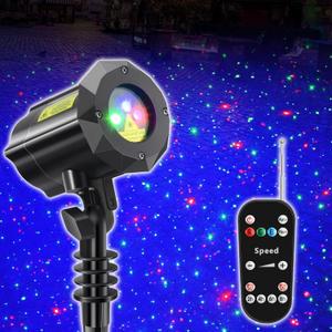 Poeland Christmas Laser Projector Lights with Remote Control and Security Lock, Halloween Garden Lights for Indoor, Outdoor, Home, Garden (Red, Green, Led Blue) Poeland Christmas Laser Projector Lights with Remote Control and Security Lock, Halloween Garden Lights for Indoor, Outdoor, Home, Garden (Red, Green, Led Blue)