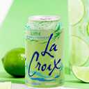 La Croix Sparkling Water, Lime, 12 Fl Oz (pack of 8)