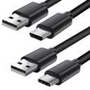 Fast Charger for Amazon Fire Tablet,2Pack 10Ft Long Micro USB Cable USB C Charging Wire for Kindle Paperwhite, Charger Cord for All Generation Fire HD 10 8 7 Plus, Kids Pro, Edition Voyage Touch E-Reader