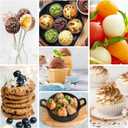 Ice Cream Scoop, 18/8 Stainless Steel Cookie Scoop, Cookie Scoops for Baking, 2 Tbsp/ 30 ml/ 1 oz Cookie Dough Scoop, Ice Cream Scooper with Trigger Release, Cookie Scooper for Baking (Black)