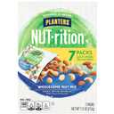 PLANTERS NUT-rition Wholesome Nut Mix, 7.5 oz Box (Contains 7 Individual Pouches) - Cashews, Almonds and Macadamias Snack Mix - No Artificial Flavors, No Artificial Colors, No Preservatives - Kosher (EXP 07/31/26)