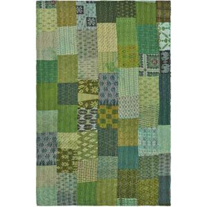 LR Home 50x60 Inch Soft Hand-Woven Bohemian Throw Blanket - Perfect for Bed, Sofa, Couch, and Living Room Decor - Warm blankets for winter - Patchwork Fall Blanket - Christmas Gift - Green