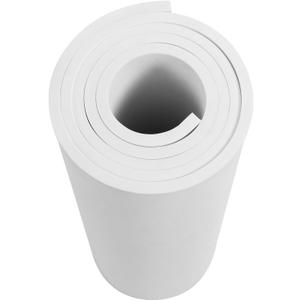 AMZQNART EVA Foam, Cosplay Foam Roll, Size 8mm Thick 3959in (16sqft) Suitable for Large Foam Cosplay Modeling, DIY Projects, Crafts, Ultra High Density 90 kg/m3. White