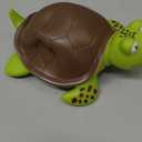 Pool Chlorine Floater, Large Capacity Floating Chlorine Dispenser Fits Up to 5 Pc 3-Inch Chemical Tablets, Heavy-Duty Plastic-Anti-Aging,Top Vacuum Design- Prevent sinkin (Turtle)