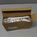 6 Pcs Winter Snowflake Table Decorations Winter Snowflake Standing Block Sign Wooden Snowflakes Table Centerpiece White Snow Wonderland Decoration for Tabletop Shelf Mantel Home Decor (Glitter Shamrock)