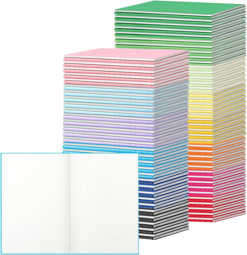 ALKALO 60 Pack Mini Pocket Colorful Lined Notebook Bulk, Journals Bulk, Small Notebooks 3.5x5.5, 30 Sheets/60 Pages, Mini Notebooks for Traveler, Students, School Supplies(Lined-150 pack, 15 Colors)