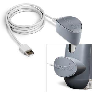 Magnetic USB-A Charging Cable Replacement for Cordless Advanced 2.0 Water Flosser Gray  