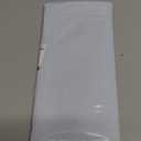 [2 Pack] BESTTEN 4-Gang Blank Metal Wall Plate with hite or Clear Plastic Film, Corrosion-Resistant No Device Stainless Steel Outlet Cover, Standard Size, Color Matched Screws Included