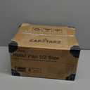 Zapstarz 6 Pack Hotel Pans, 1/2 Half Size 4 Inch Deep Steam Table Pan, Stainless Steel Commercial Food Pan Anti Jam Steam Pan, Breading Trays for Hotel, Party, Buffet, Catering Supplies