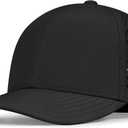 Performance Snapback Hats for Men Women,6 Panel Baseball Cap,Golf,Running,Workout, One Size (for Regular Heads)