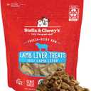 Stella & Chewy's Freeze-Dried Raw Lamb Liver Dog Treats - Single Ingredient, No Additives - Premium Training Treats - Perfect For Picky Eaters - 3oz Bag (EXP 11/08/26)