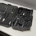 STARWORK TRUE MECHANIC 312-Piece Mechanics Tool Set and Socket Set, Professional 【Pliers Wrench】 SAE/Metric, Mirror-Finish Sockets & Ratchet Wrenches