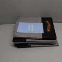 OrganiHaus 12" x 12" x 12" Fabric Storage Bins - Set of 4, Cube Canvas Organizer Bins with Vegan Handles, Kallax Storage Cubes, Cubbies Organizer Boxes, 12 Inch Cubic Baskets for Shelves - Grey/Black