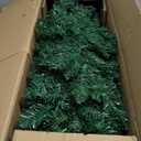 6.5-ft Pre-lit Pencil Artificial Christmas Tree with White LED Lights