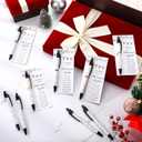 25 Set Bulk Christmas Gifts for Coworker Employee Sublimation Bulb Pen Coworkers Are like Christmas Light Card Office Appreciation Gift for Staff Team Colleagues Teacher Nurse