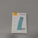 Gritin Reading Light, Rechargeable Book Light for Reading in Bed - Eye Caring 3 Color Temperatures, 5-Level Dimmable Brightness, Long Lasting, Compact Size Clip on Book Lamp for Bookworms-Blue