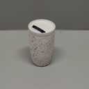 Simple Modern Travel Coffee Mug Tumbler with 360 Lid | Ceramic-Lined Insulated Stainless Steel Cold Brew Iced Coffee Cup | Gifts for Women Men Her Him | Voyager Signature | 12oz | Cream Terrazzo