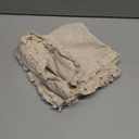 MIULEE Decorative Throw Pillow Covers Neutral Linen Fringe Throw Pillows Set of 2 Beige Boho Farmhouse Cushion Covers with Tassels for Couch Sofa Bed Living Room Spring Home Decor 16x16 Inch