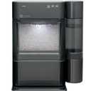 GE Profile Opal 2.0 XL with 1 Gallon Tank, Chewable Crunchable Countertop Nugget Ice Maker, Scoop Included, 38 lbs in 24 Hours, Pellet Ice Machine with WiFi & Smart Connected, Black Stainless