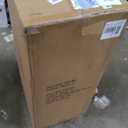 Black Mailboxes for Outside, Anti-Theft Galvanized Steel Large Package Delivery Boxes with Safety Lock, Adjustable Baffle Parcel Drop Box,Windproof and Rainproof Packages Box for front Porch