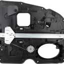Rear Left Driver Side Electric Power Window Regulator Without Motor Compatible with Dodge Ram 1500 2009-2010 Ram 1500 2011-2019 Ram 1500 Classic 2019-2020 Replacement for 68045171AC