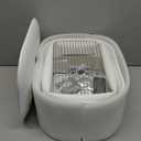 Amdele Foldable Towel Warmer 27L,Retractable Portable Towel Warmers Bucket, Time Setting & Auto ShutOff, 3 Heat Levels with Lighting,Heats Towels/Robes/Blankets, Ideal for Bathroom