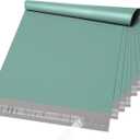 Metronic Poly Mailers 14.5X19 100 Pack, Strong Adhesive Shipping Bags for Clothing, Waterproof and Tear-Proof Envelopes, Packaging Bags Mailers Poly Bags for Shipping in Grayed Jade Green