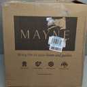 Mayne Newport Plus Mailbox Post with Standard Arm Weather-Resistant, Durable Classic Design Easy-to-Install Outdoor Mailbox Post