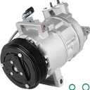 AC Compressor with A/C Clutch Fits for Nissan Tsuru 1.6 1.6L 2013 2014 2015, Sentra 1.8L 2013 2014 2015, 2001730, CO 29072C, 14SD1733