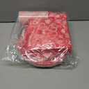 Gatherfun Valentine's Day Party Supplies Hot Heart Love Disposable Paper Plates Napkins Cups plastic Tablecloth with Banner for Valentine's Day, Engagements, Anniversary, Birthday Party Serve 25