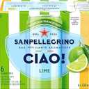 San Pellegrino Ciao Lime 6X Cans 24 Pack Expired 10/2027