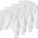 Pool Cleaner Bags, 4 Pack Pool Sweep Bag, Nylon Mesh Pool Vacuum Bag Replacement, All Purpose Bag with Zipper Enclosure, Pool Spa Part Fits Polaris 280, 480, Durable Filter Bag for K13, K16