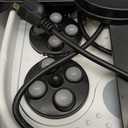 KNQZE Collapsible Foot Spa Bath with Heat & Remote Control, Bubble Massage, Temperature Control, Red Light (Black Pro)