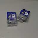 TZe 24mm 0.94 Laminated White Tz Tape Compatible for Brother Tze-251 Tz-251 P Touch Label Maker Tape 1 Inch TZ Refills for P Tpuch PT-D610BT PT-D600 P700 P710BT PT-P750WVP, Black on White, 2 Pack