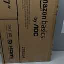 Amazon Basics IPS Monitor 75 Hz Powered with AOC Technology FHD 1080P HDMI, Display Port and VGA Input VESA Compatible Built-in Speakers for Office and Home, 27 in, Black