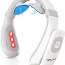 FORTHiQ Neck TENS Machine with Heat, Electric Neck Massager for Pain Relief, 15 Levels Deep Tissue Massage, Portable and Soothing, FSA-HSA Eligible, Valentines Day Gift