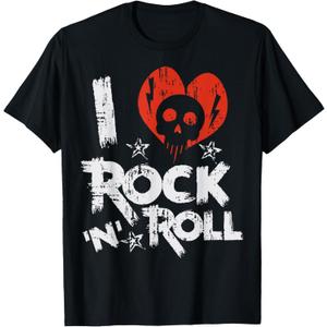 Rock and Roll, Rock'n Roll music lovers T-Shirt XL